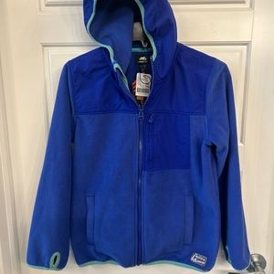 Brand new roots fleece jacket youth XXL